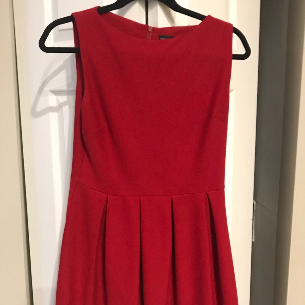 Red Top shop dress